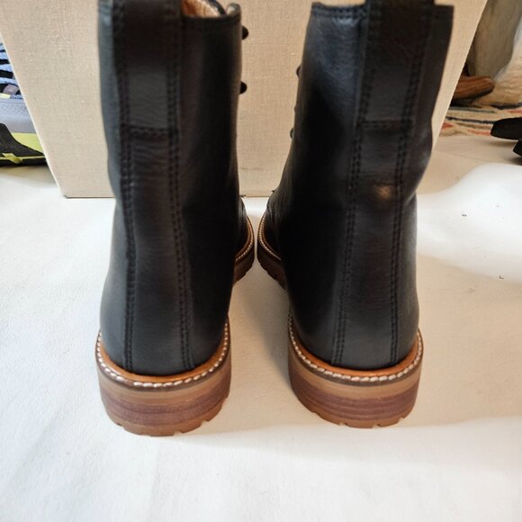Madewell The Clair Lace-Up Boot in Leather - Picture 5 of 7